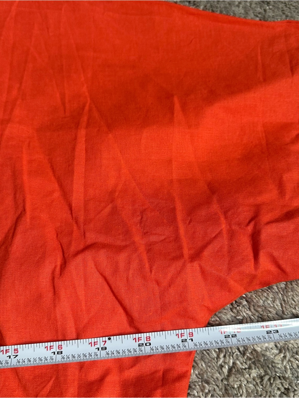 Commense Two Pants Set XS Cotton Linen orange Oversized Boho NEW resort summer - Picture 11 of 16
